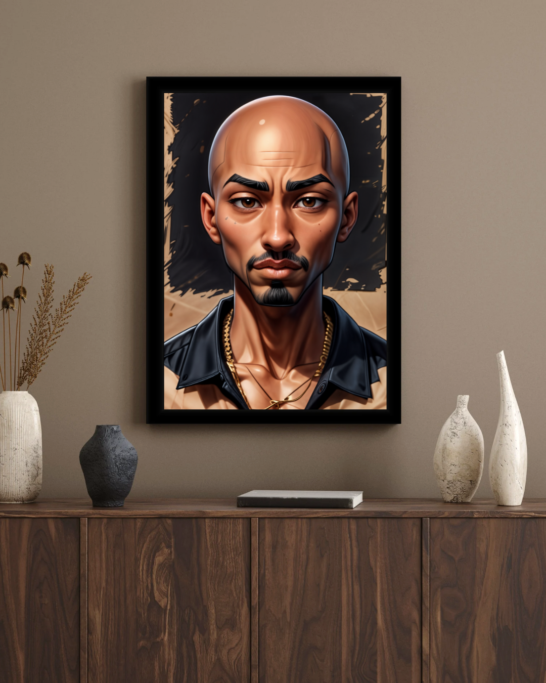 2Pac Wall Frame