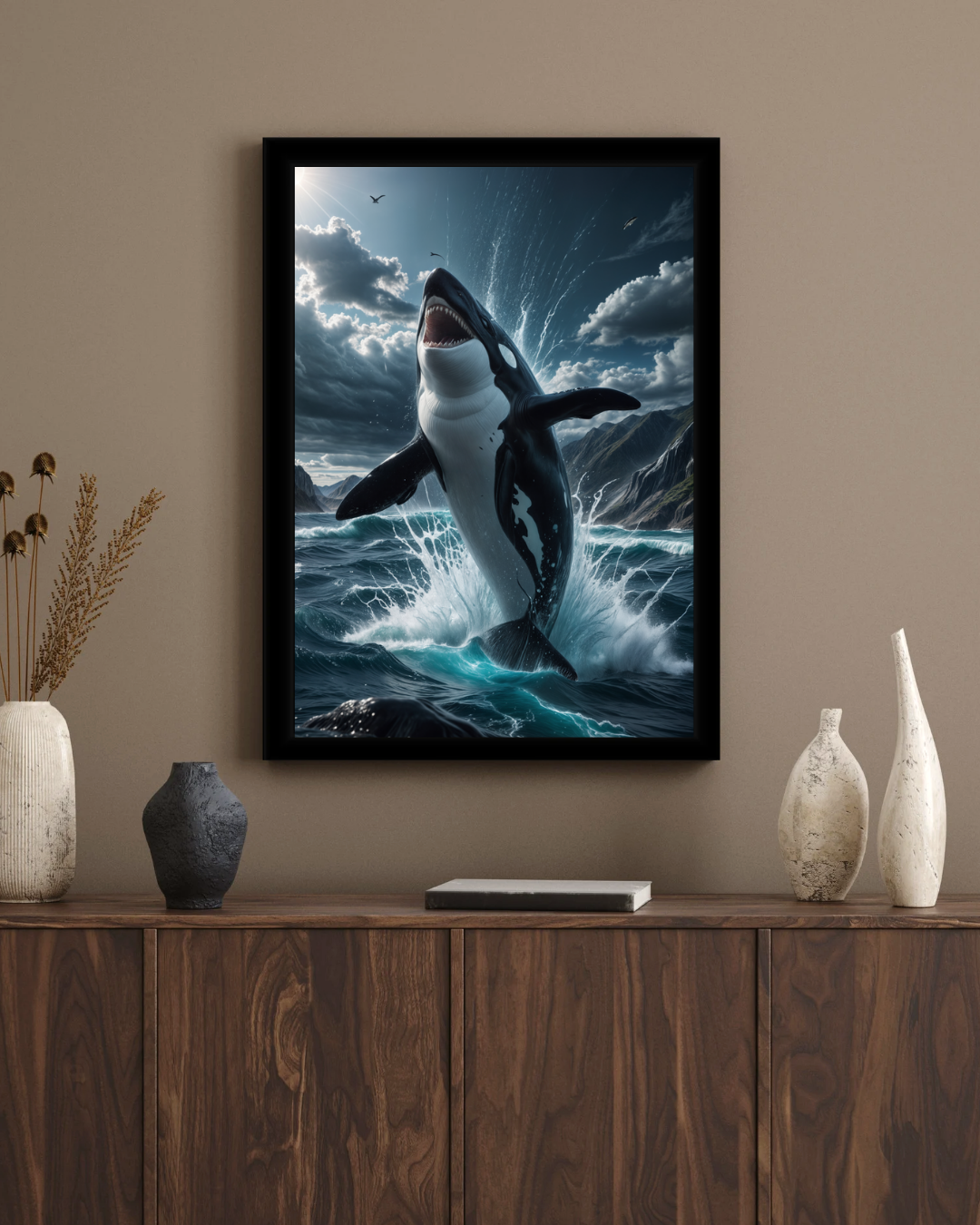 Shadowed Depths Hunter Wall Frame