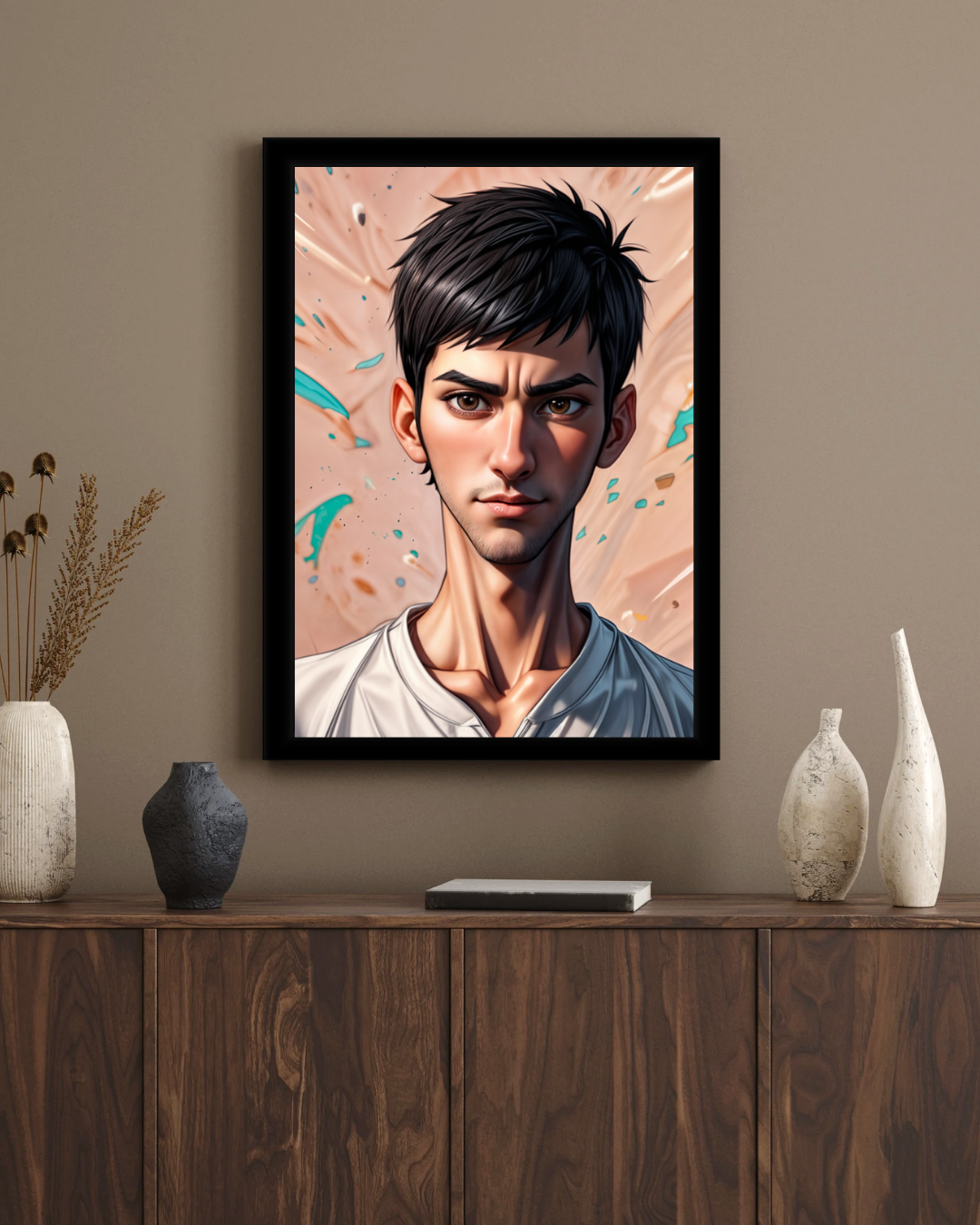 Novak Djokovic Wall Frame