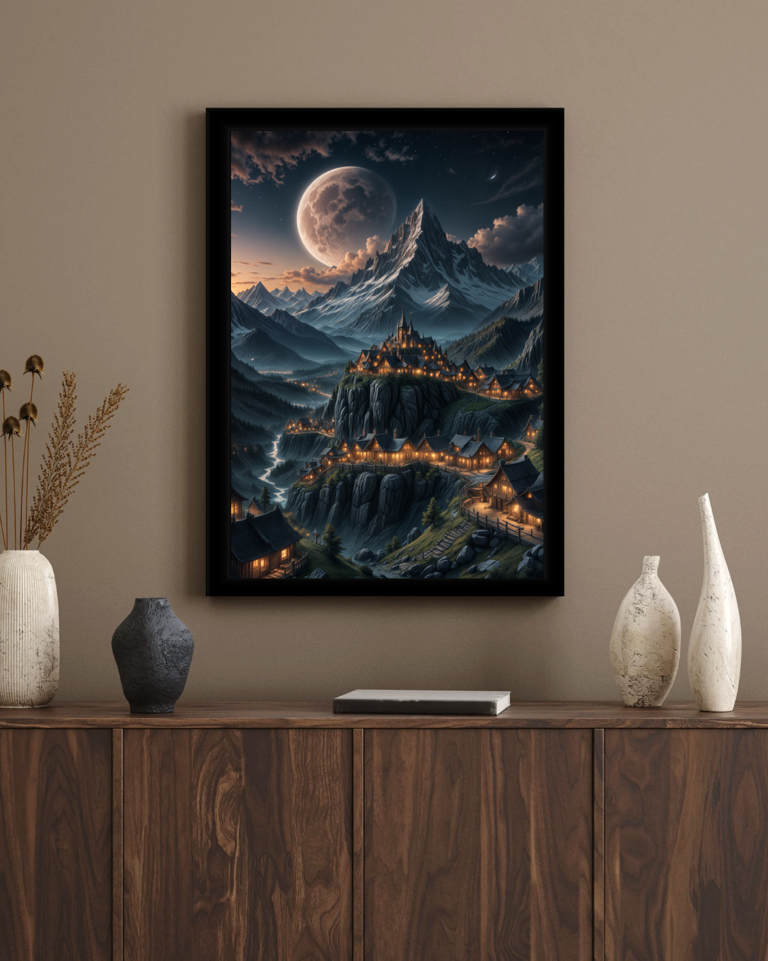 Moonlit Majesty Wall Frame