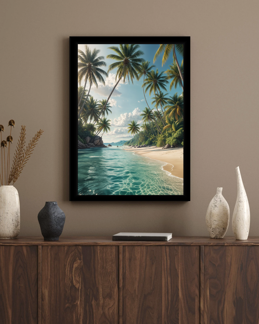 Azure Tranquility Wall Frame