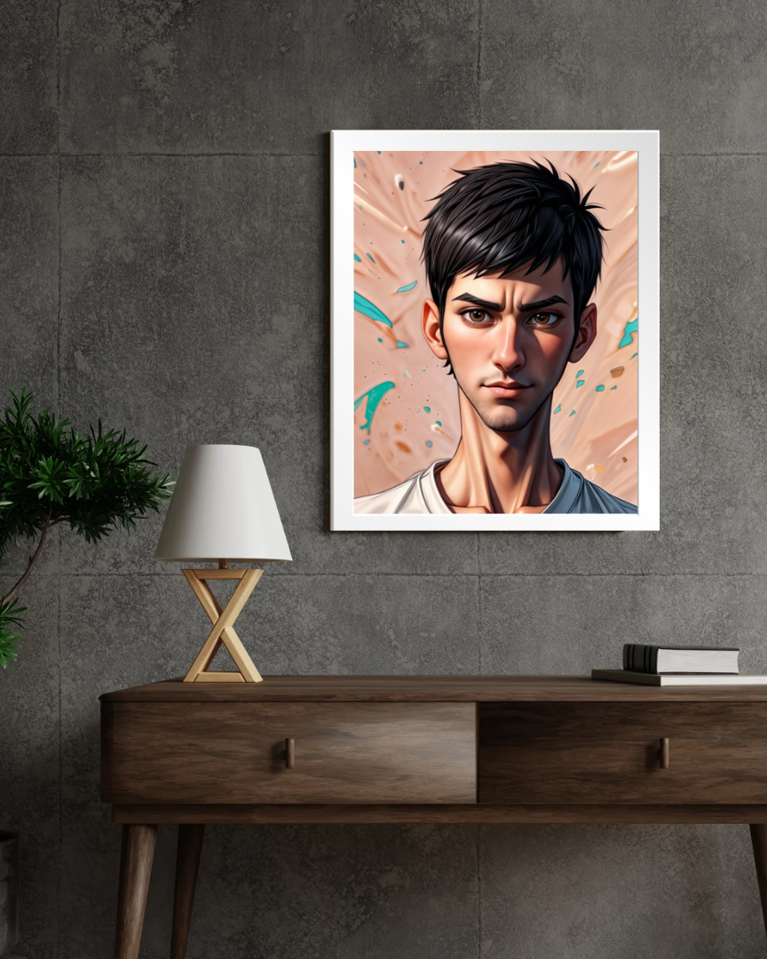 Novak Djokovic Wall Frame
