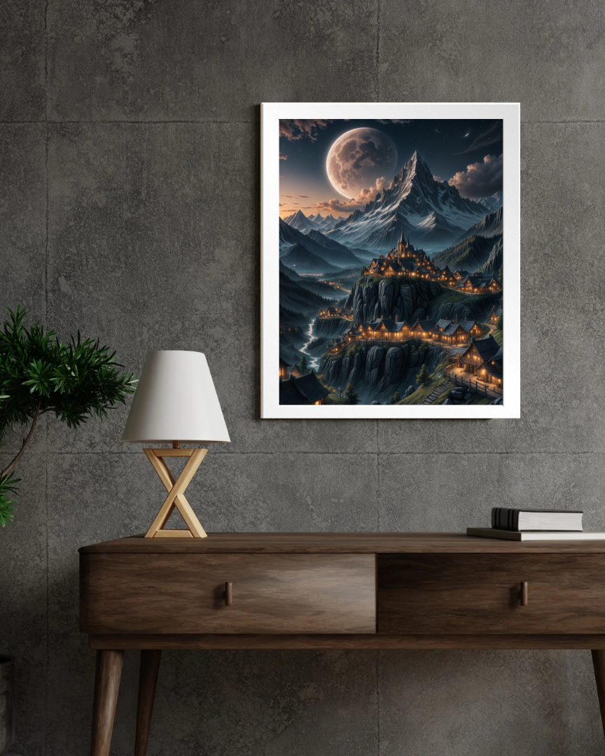 Moonlit Majesty Wall Frame