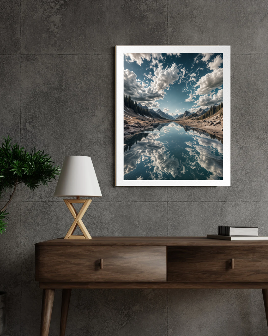Whispers in the Sky Wall Frame