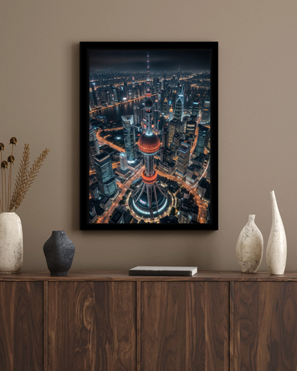 Electric Shanghai Wall Frame