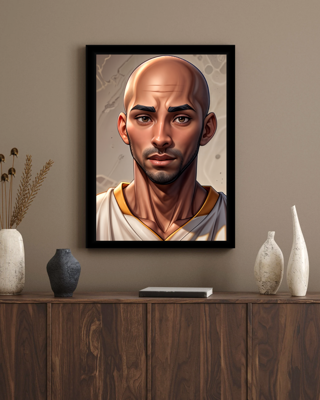 Kobe Bryant Wall Frame