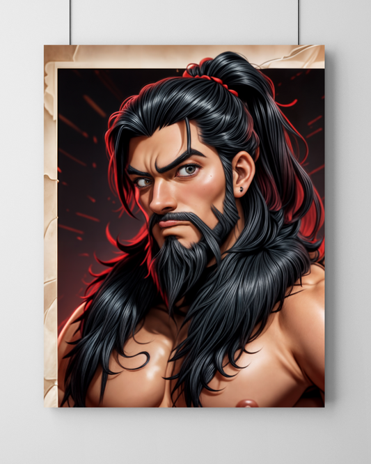 Roman Reigns Wall Frame