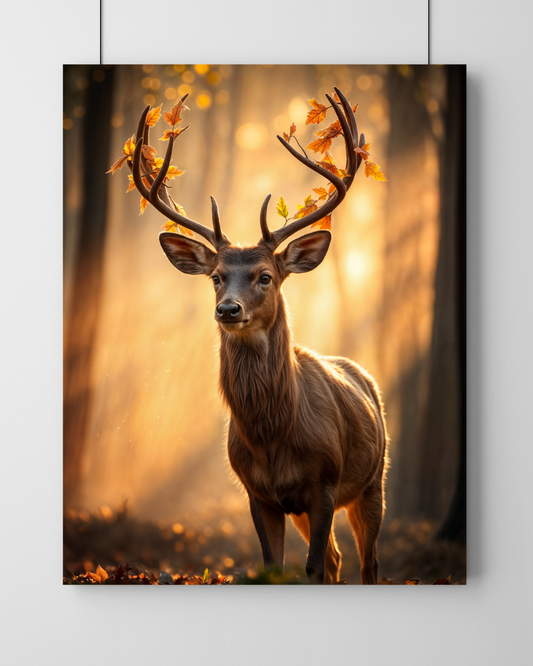 Autumnal Crown Wall Frame