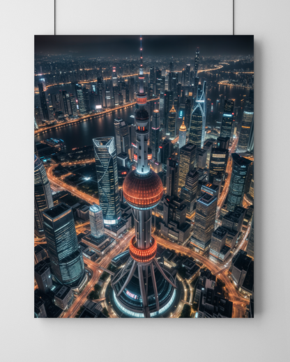Electric Shanghai Wall Frame