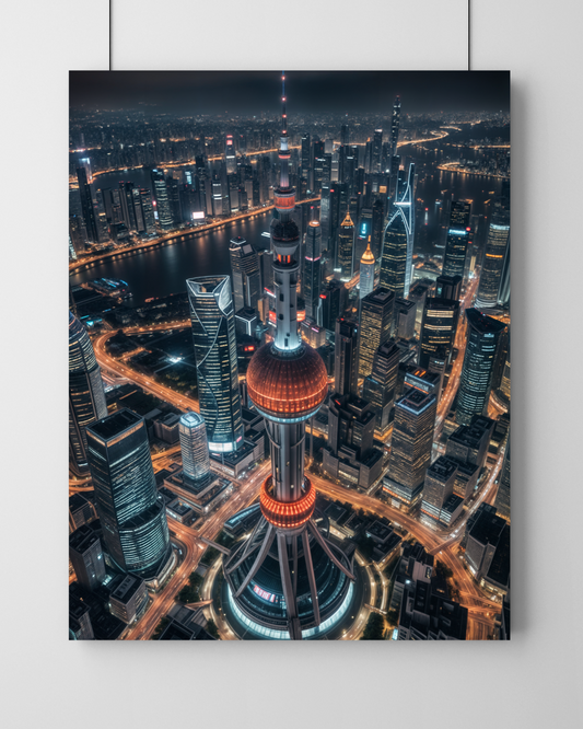 Electric Shanghai Wall Frame