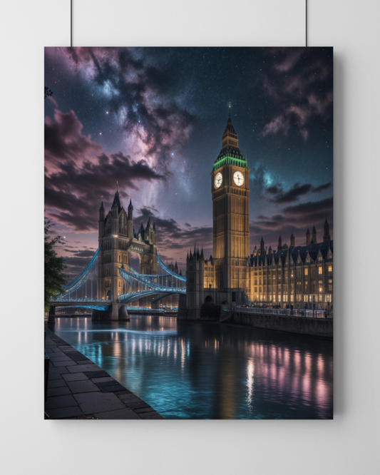 London Stars Wall Frame