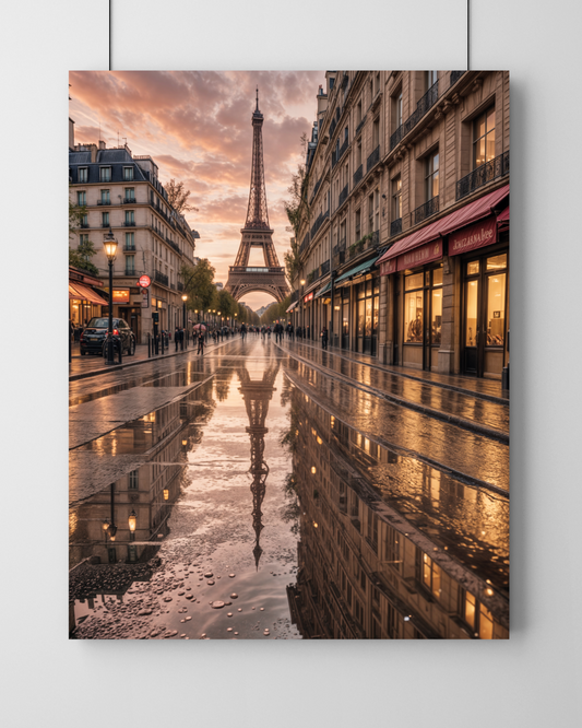 Parisian Twilight Wall Frame