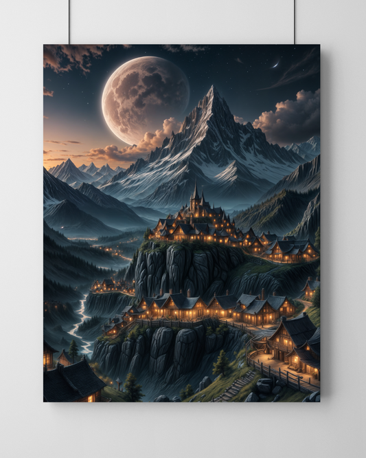 Moonlit Majesty Wall Frame