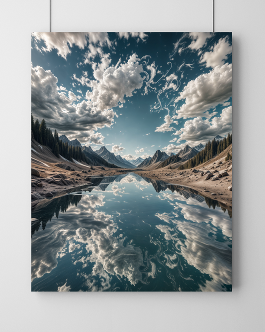 Whispers in the Sky Wall Frame