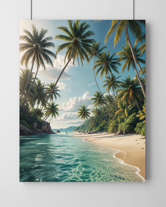 Azure Tranquility Wall Frame
