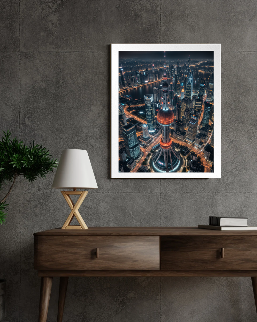 Electric Shanghai Wall Frame