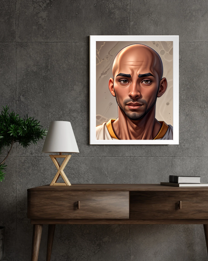Kobe Bryant Wall Frame
